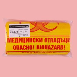 Чувал за медицински отпадъци 70л 0