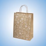 Коледни орнаменти, крафт - L2-860, 24+12/33 см 0