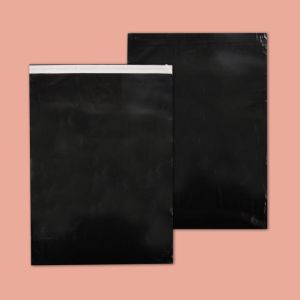 Кликни за увеличение Куриерски плик 36Х45+5 LDPE 50 µм черен 0