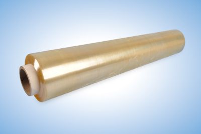 PVC стреч 45, 300 м, 9 µм, жълт 0
