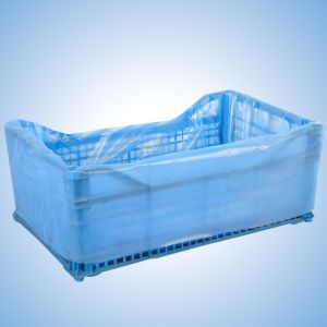 Кликни за увеличение Плик за касетка 60+2×20/60 HDPE 30µ, син 1