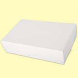 Подаръчна кутия с капак 37x23/9, бяла 0