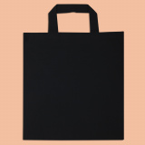 Памучна чанта, черна 0